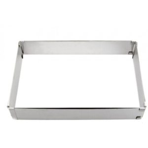 RECTANGULAR PASTRY CUTTER WITH ADJUSTABLE LENGTHS 18x28x5cm έως 34x53x5cm AND DIVIDER