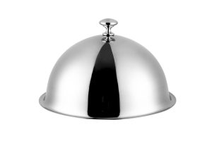 DOME COVER FOR PLATES STAINLESS STEEL Φ26Χ15cm SS201