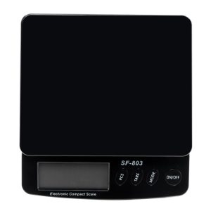 30KG 1g LCD 5 Digits Postal Scale Kitchen Small Electronic Scale Household Black