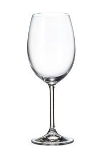 COLIBRI RED WINE GLASS Crystal 450ml WITH CAPACITY LINE 15CL Bohemia