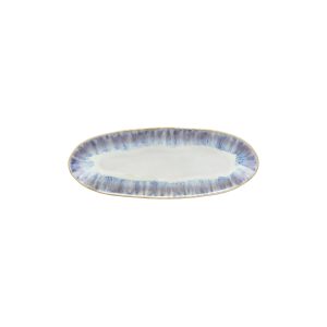 BRISA RIA BLUE OVAL DINNER PLATE/PLATTER 24.3 x 9.2 H2 cm STONEWARE COSTA NOVA