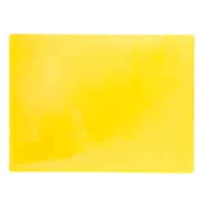 YELLOW Cutting board 32X25X1.3 PP HAACP APPROVED