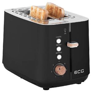 Toaster 2 position INOX Black ST2768 ECG