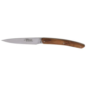 Steak Knife 2.0 Plain Olive Wood Handle CHR Jean Dubost