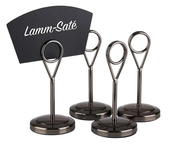 TABLE STAND 5X5EK. INCL. LABELS 4 PCS SET APS GERMANY - Image 3