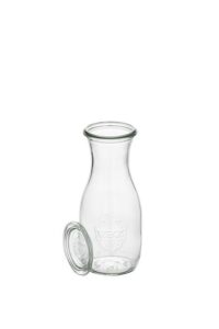 WECK BOTTLE GLASS WITH LID 0,5LT APS GERMANY