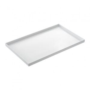 T8456 VENEZIA MELAMINE TRAY GN 1/1 WHITE 53X32,5X3 LEONE