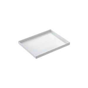 T8452 VENEZIA MELAMINE TRAY GN 1/2 WHITE 32.5X26.5X3 LEONE