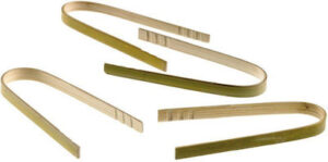 BAMBOO SUSHI  TONG  8CM 100PCS COCKTAIL & APPETIZER STICKS