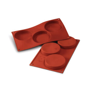 SF042 -SILICONFLEX NACKED ITEM NR.3 SPONGE BASE DM.103 H 20MM Terracotta Silikomart Italy