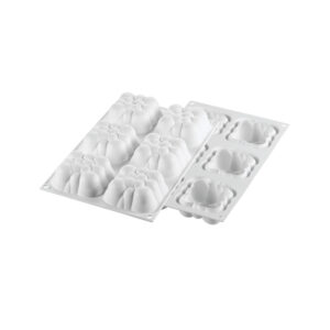 CLOUD 120 - SILICONE MOULD 71x71 H 34 MM White Silikomart Italy