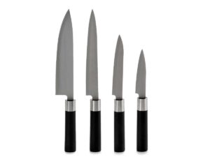 JAPANESE STYLE STAINLESS STEEL KNIVES SET 4PCS KINVARA ®