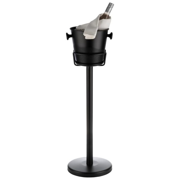 STAND FOR WINE COOLER METAL 26,5Χ71,5CM. APS GERMANY - Image 3