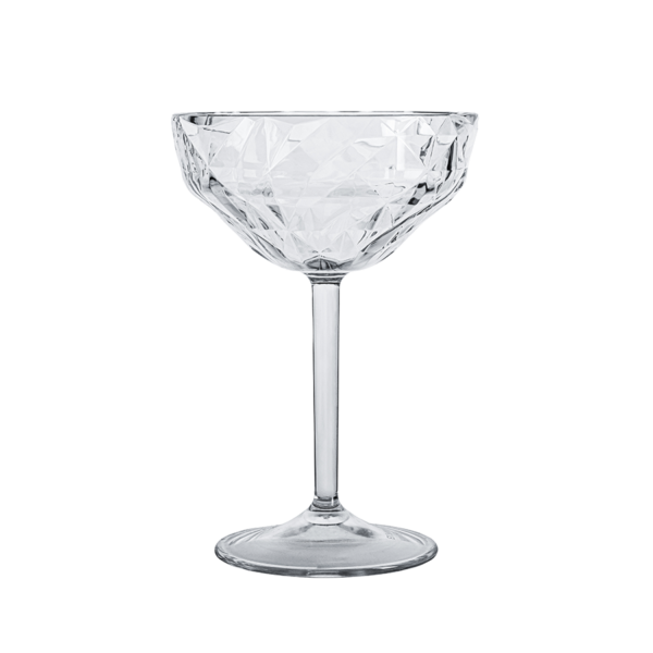 EXCLUSIVE PRISMA MARTINI GLASS POLYCARBONATE 280ml CLEAR Rubikap