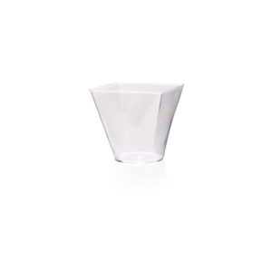 MINI CUP ΜΠΩΛΑΚΙ PS 60ml CLEAR Rubikap