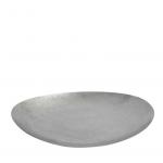 SNOW GREY SS 18/10 TRIANGLE PLATE 29,2X24,2X3CM.