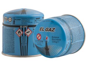 BUTANE GAS CARTRIDGE 190 GR EL GAZ