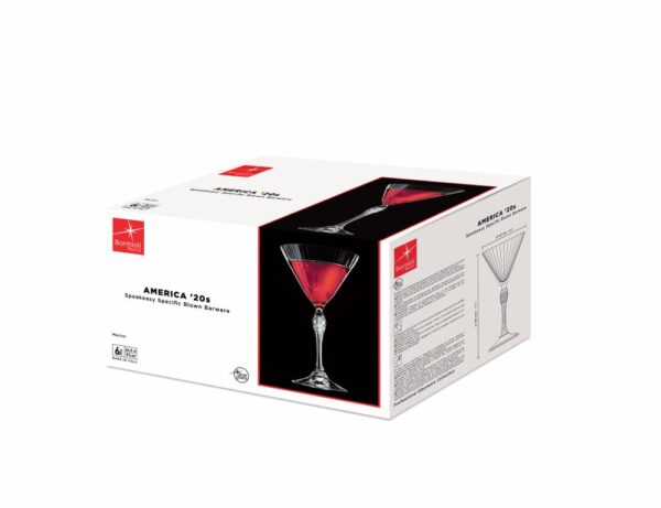 AMERICA '20s MARTINI ΓΥΑΛΙΝΟ ΠΟΤΗΡΙ 24,5cl BORMIOLI ROCCO ® - Image 2