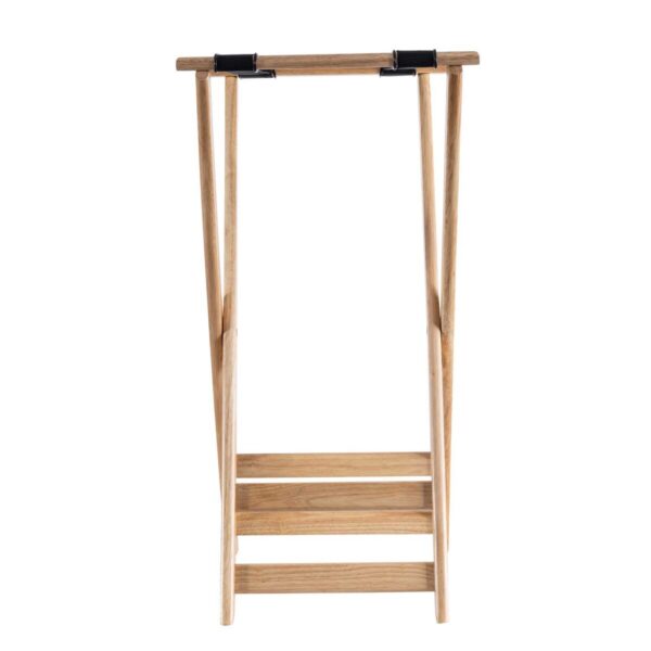 TRAY STAND "NATURAL WOOD" 43cm x 39.5cm x 83cm  TABLECRAFT - Image 3