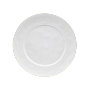 BEJA ΠΙΑΤΟ/ΠΙΑΤΕΛΑ ΣΤΡΟΓΓΥΛΗ 33cm ΛΕΥΚΟ ΜΕ ΕΚΡΟΥ RIM STONEWARE COSTA NOVA