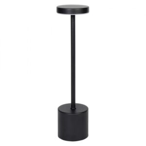 ELEGANT LAMP BLACK RECHARGEABLE 5V