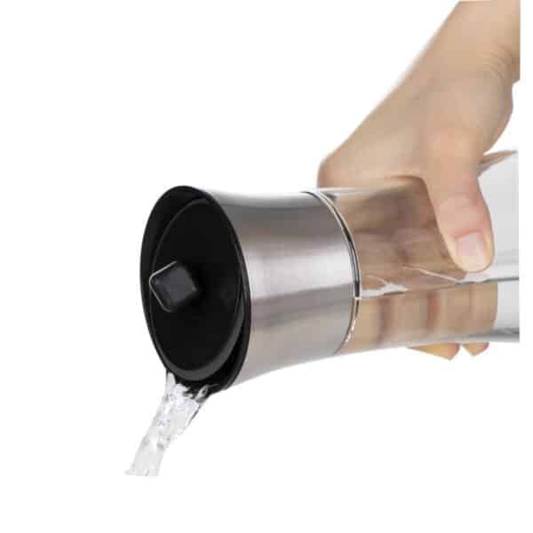 POT BOROSILICATE 1LT SINO ICE BOX AND STAINLESS STEEL LID - Image 3