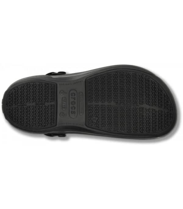 CROCS BISTRO PRO WORK LITERIDE CLOG ΕΠΑΓΓΕΛΜΑΤΙΚΑ ΣΑΜΠO ΑΝΤΙΟΛΙΣΘΗΤΙΚΑ ΜΑΥΡΑ-ΠΟΡΤΟΚΑΛΙ ΠΑΤΟΣ - Image 3