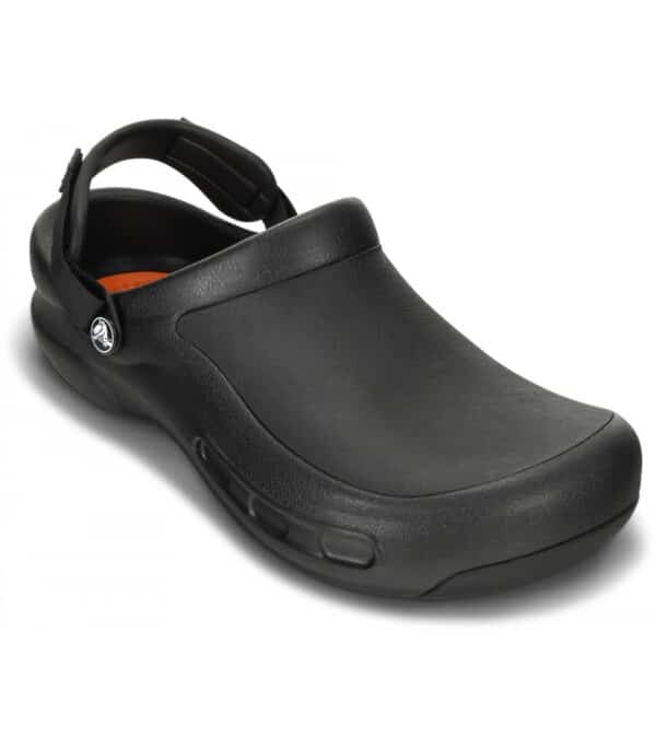 CROCS BISTRO PRO WORK LITERIDE CLOG ΕΠΑΓΓΕΛΜΑΤΙΚΑ ΣΑΜΠO ΑΝΤΙΟΛΙΣΘΗΤΙΚΑ ΜΑΥΡΑ-ΠΟΡΤΟΚΑΛΙ ΠΑΤΟΣ