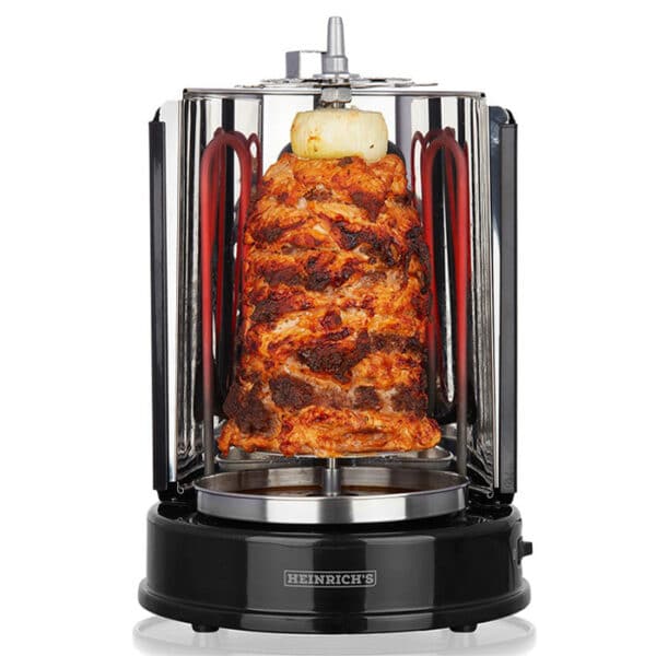 HDR 8687 DONER GRILL 1400W  220-240V, 50/60Hz  HEINRICHS