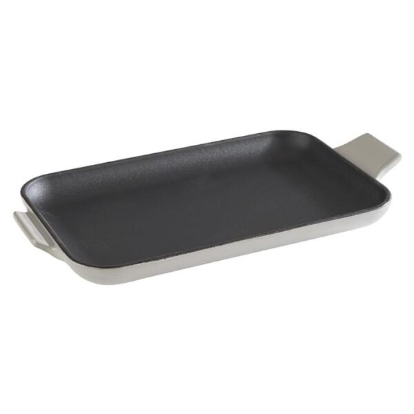 "CAST IRON" serving pan black, grey 20X13EK APS GERMANY