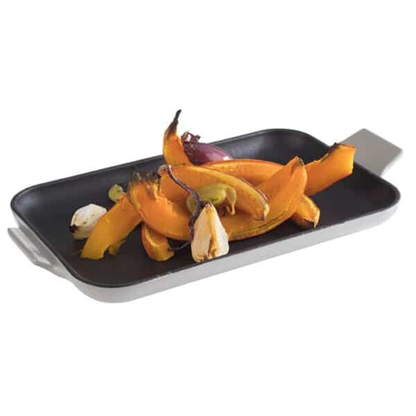 "CAST IRON" serving pan black, grey 20X13EK APS GERMANY - Image 2