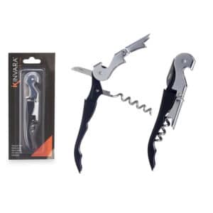 BLACK METAL OPENER 12CM KINVARA
